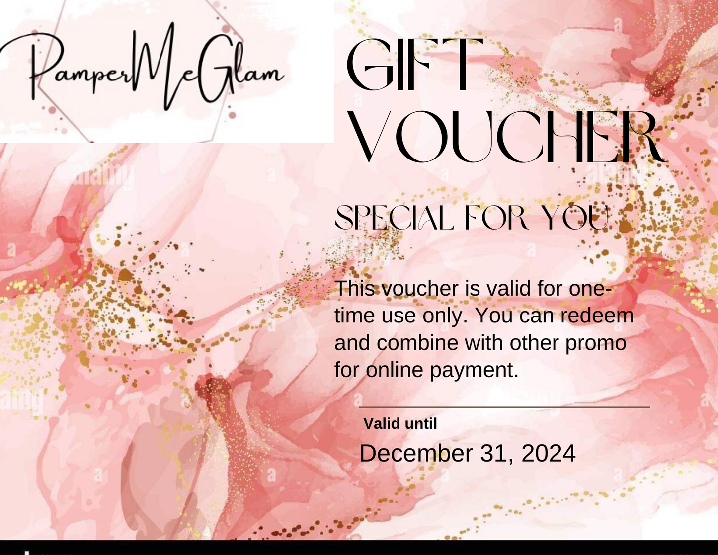 PamperMeGlam Gift Card