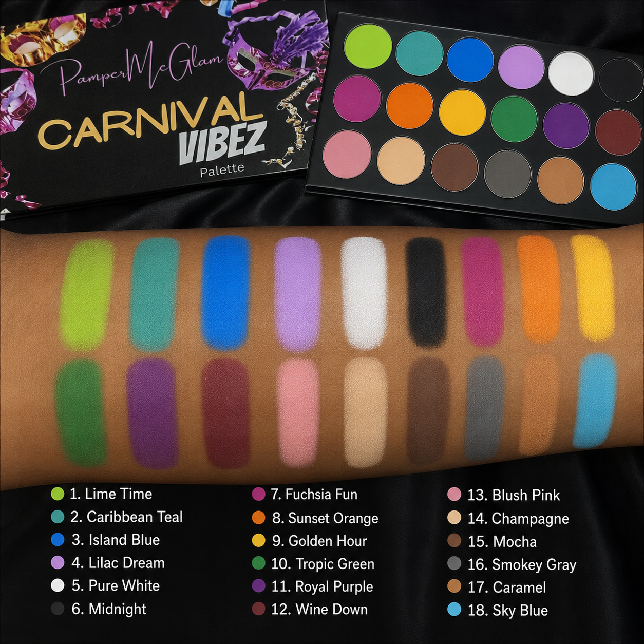 Carnival Vibez Palette