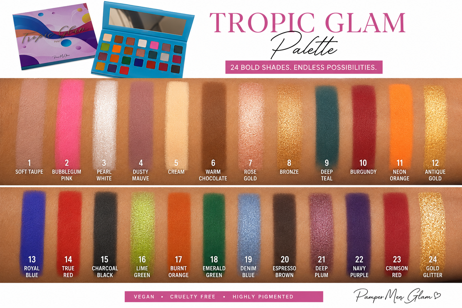Tropic Glam Palette